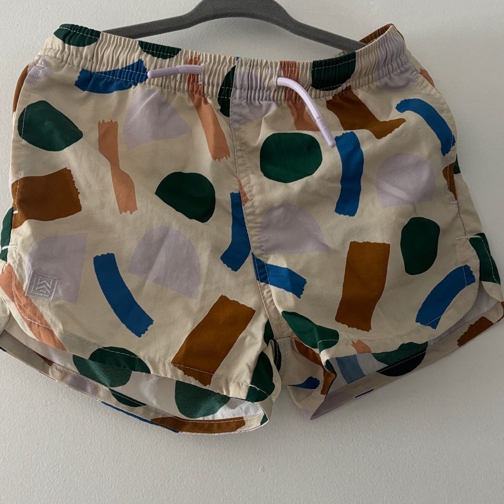 Nordstrom Kids Swim Shorts - Multicolor Abstract